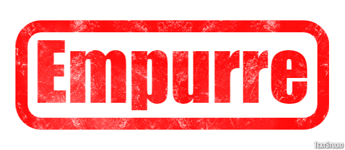 Empurre Efekt tekstowy