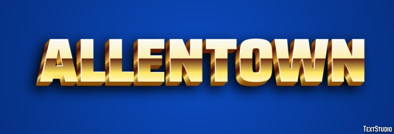 Allentown Effetto testo