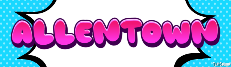 Allentown Effetto testo