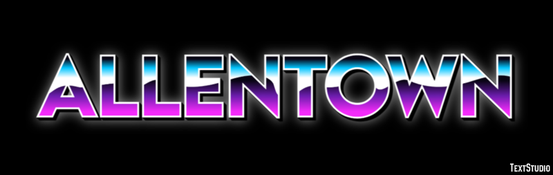 Allentown Effetto testo