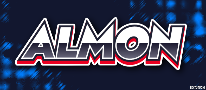 Almon Text Effect