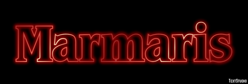 Marmaris Effetto testo