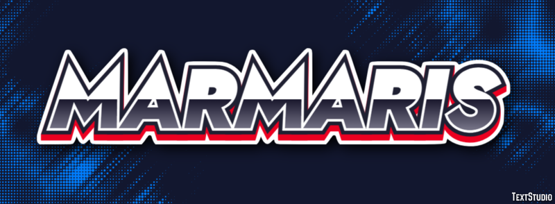Marmaris テキスト効果