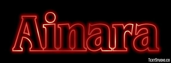 Ainara Efecto de Texto