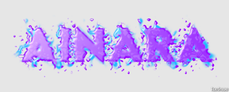 Ainara Efecto de Texto