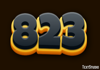 823 Texteffekt