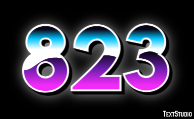 823 テキスト効果