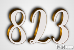 823 Texteffekt