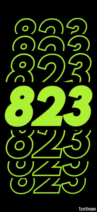823 テキスト効果