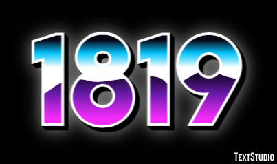 1819 Texteffekt