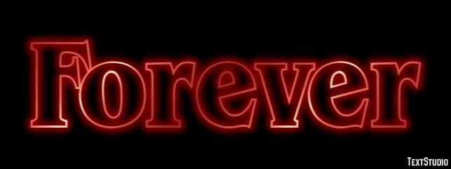 Forever Text Effect