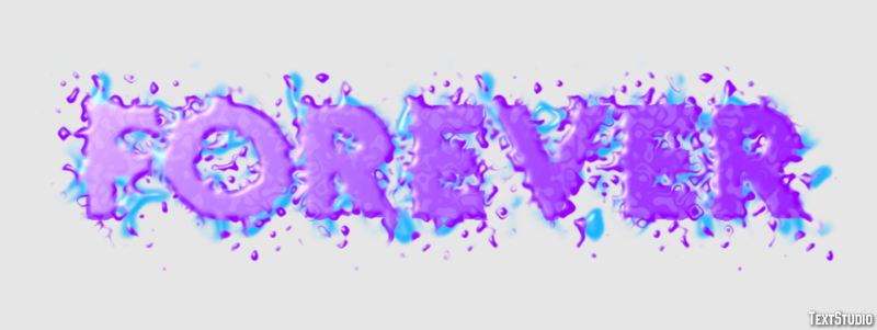 Forever Text Effect