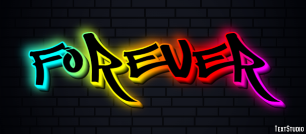 Forever Text Effect