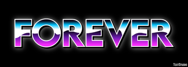 Forever Text Effect