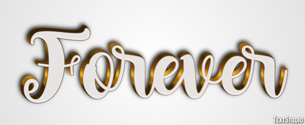 Forever Text Effect
