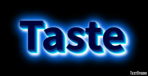 Taste Text Effect