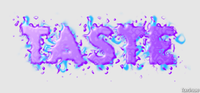 Taste Text Effect