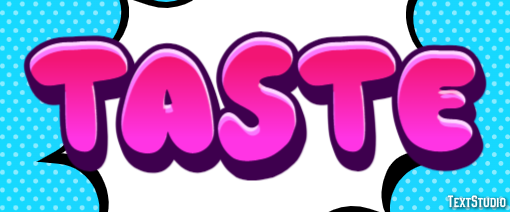 Taste Text Effect