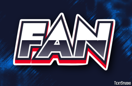 Fan Effet de Texte