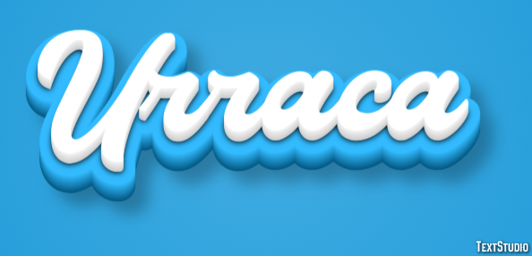 Urraca Efecto de texto