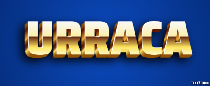 Urraca Efecto de texto