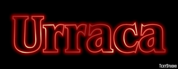 Urraca Efecto de texto