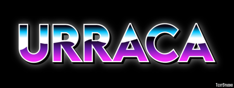 Urraca Efecto de texto