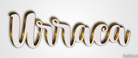 Urraca Efecto de texto