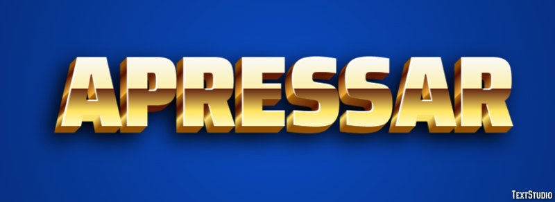 Apressar Efeito do texto
