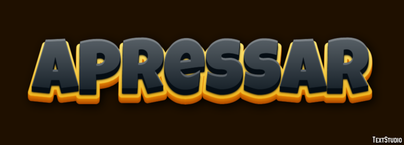 Apressar Efeito do texto