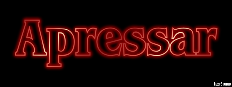 Apressar Efeito do texto