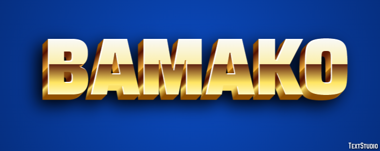 Bamako Efekt tekstowy
