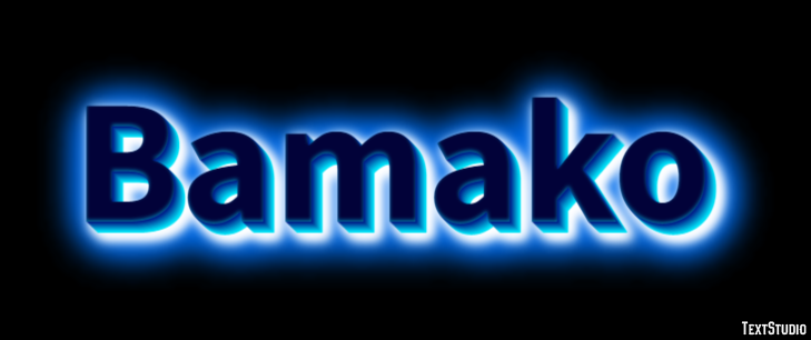 Bamako Efekt tekstowy