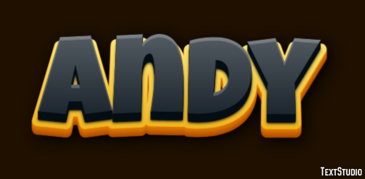 Andy テキスト効果