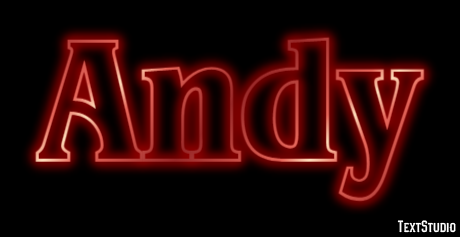 Andy テキスト効果