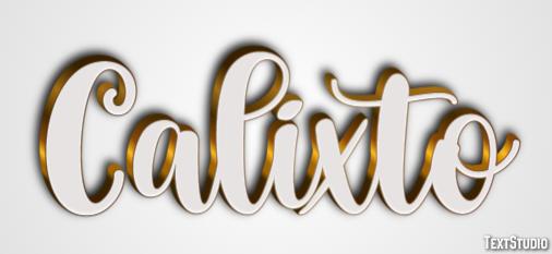 Calixto Efecto de Texto