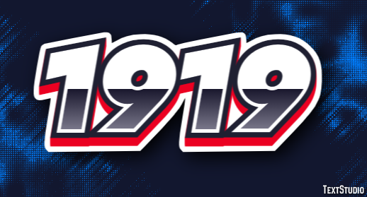 1919 Эффект текста