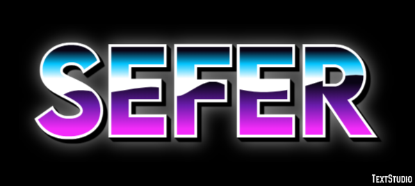 Sefer Texteffekt