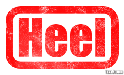 Heel Text Effect