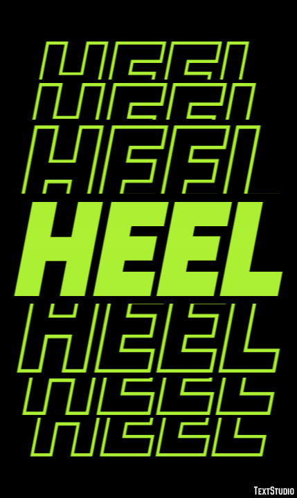 Heel Texteffekt
