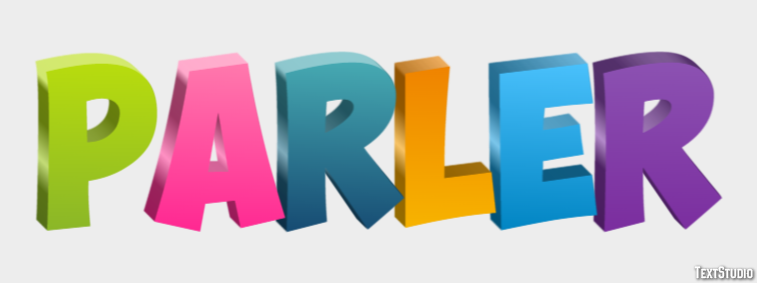 Parler Effet de texte