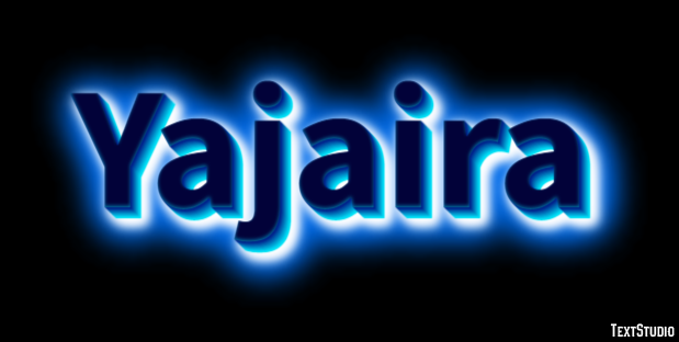 Yajaira Text effect