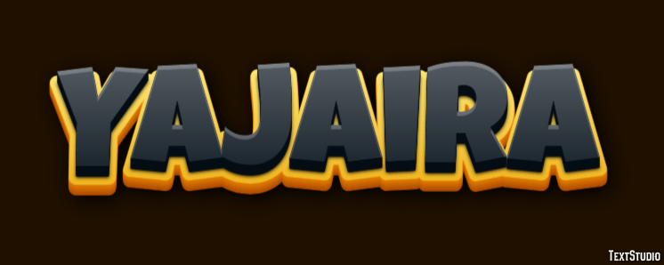 Yajaira Text effect