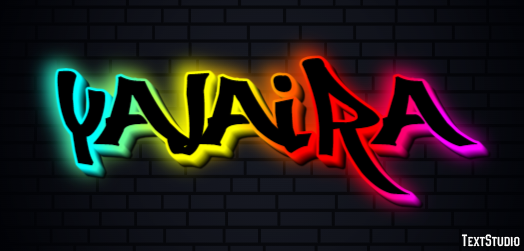 Yajaira Text effect