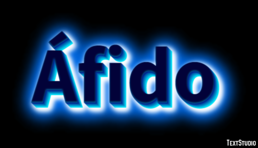 Áfido Effet de texte