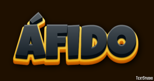 Áfido Texteffekt