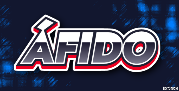 Áfido テキスト効果
