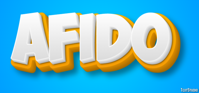 Áfido Texteffekt