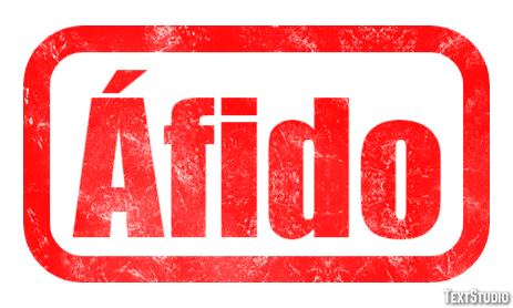 Áfido Effet de texte