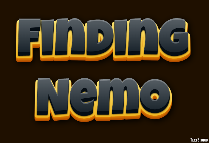 Finding Nemo Metin Efekti